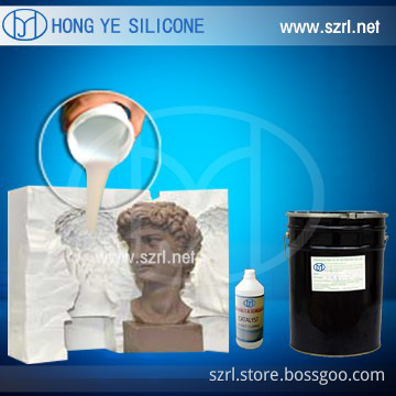 silicone rubber factory to make plaster molds for figurines